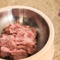 Where to store raw dog food?