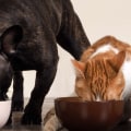 How do you store raw dog food in the fridge?