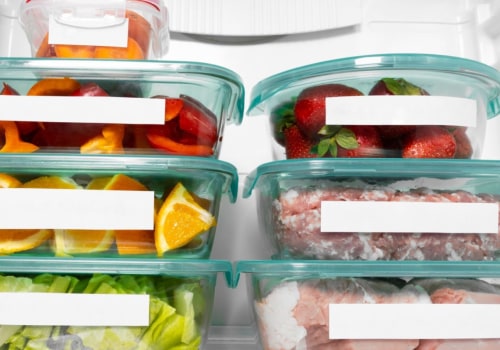 How should raw food stored?